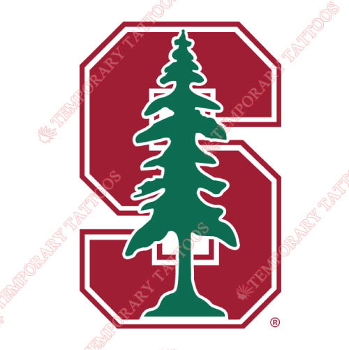 Stanford Cardinal Customize Temporary Tattoos Stickers NO.6381